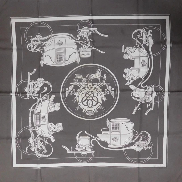 HERMES Hermes Scarf Carre 90 Ex-Libris Exlivis