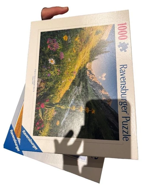 NATHAN PUZZLE 6000 Pièces Première Neige Rare Collection N02 EUR 44,99