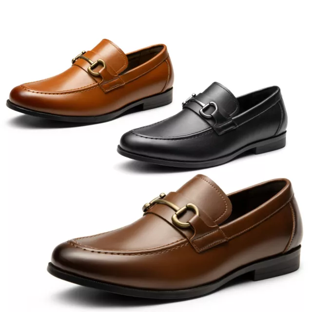 Men's Slip-on Dress Loafers Formal Shoes Business Shoes Size 8-13