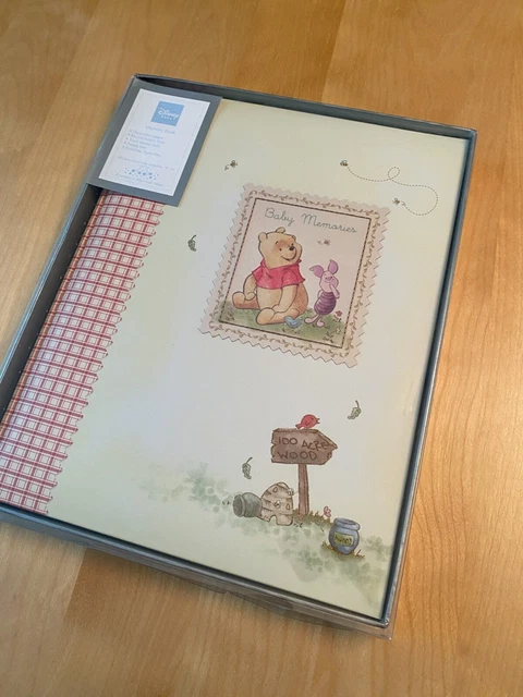 New Disney Baby Winnie The Pooh A Bear Named Pooh Memory Book 8.5" X 11"