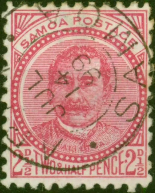 Samoa 1895 2 1/2d Rose SG60 Fine Used (2)