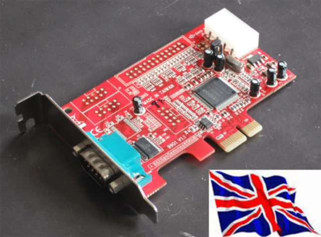 SERIAL X1 PCIe PCI Express 1S LP Low Profile w/Power $42.49 - PicClick CA