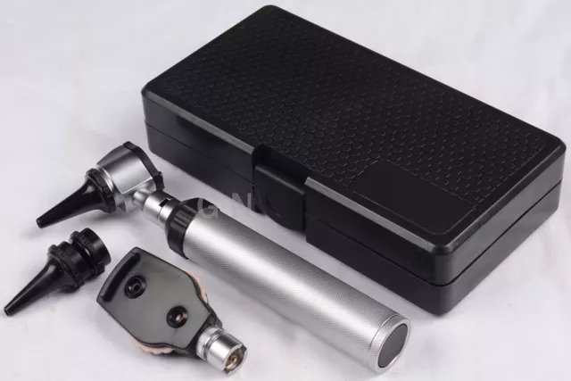 Ent Ophtalmoscope Otoscope Diagnostic Set LED Lumière Ce