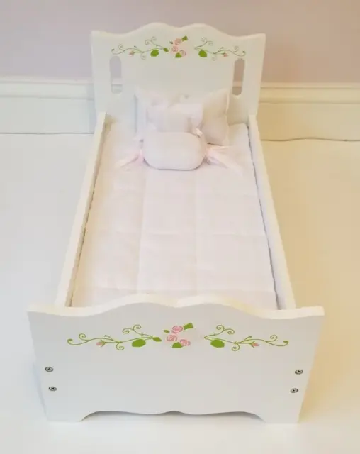 Badger Toys Doll Bed with Bedding Model No. 1825 3