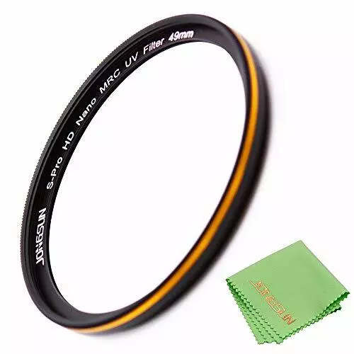 JongSun S-Pro HD Nano MRC Filtro UV 49mm, Rivestimento Multistrato a 16 (o0k)