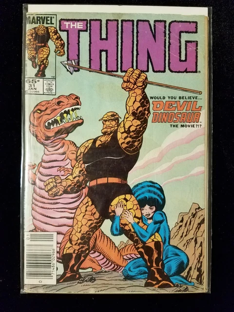 THING Comic #31 (Jan 1986, Marvel) 3.0 GD/VG