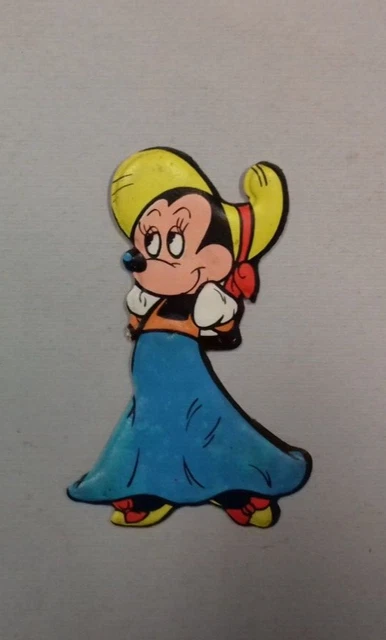 Plasteco, sagoma Minni, numero 4, serie Frontierland, Mio.