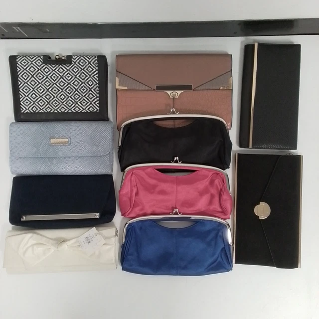 BAGS CLUTCH bag Wholesale Job Lot Bundle 10 Style Clutch evenin BHS HB095 20.00 PicClick UK