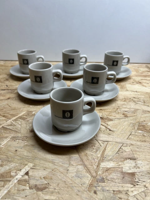 Lot De 6 Tasses à Expresso Tognana City Collection – Italie 1996 Édition Limitée