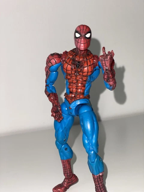 SPIDERMAN SNAP SHOT ToyBiz action figure 2004 RARE LEGGI EUR 120