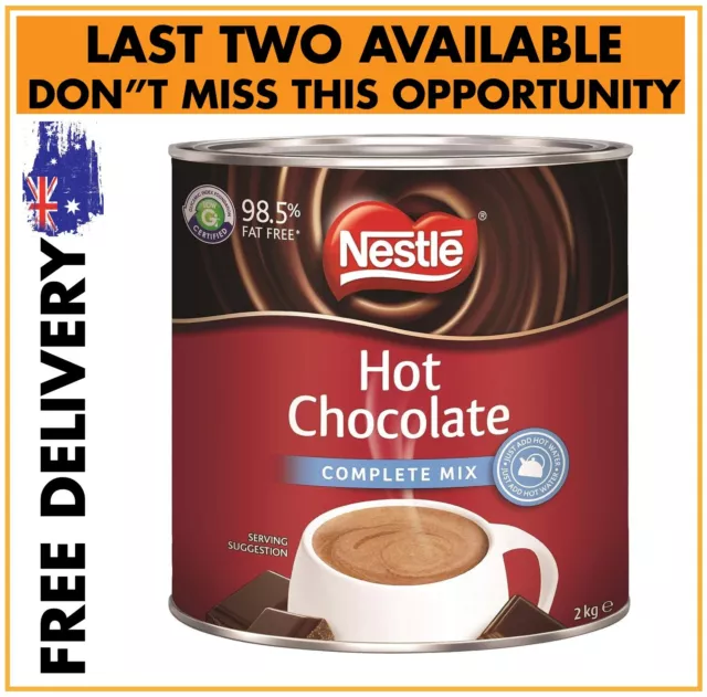 NESTLE Hot Chocolate Drinking Mix, 2 Kg - Complete Beverage Solution