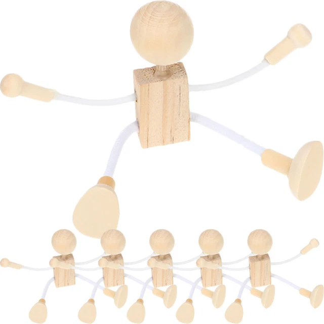 5 Poupées Clowns Dansants électriques - Jouets Enfant - Couleurs Assorties - 11cm