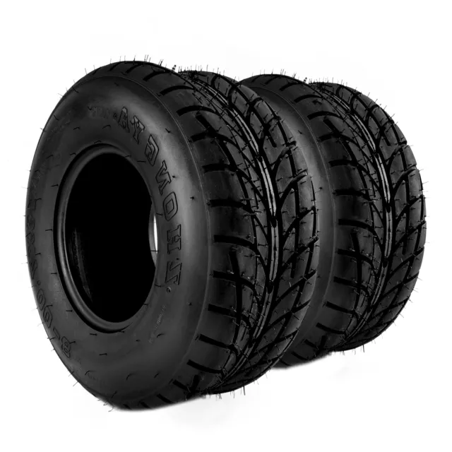 Set of 2 19x7-8 Sport ATV Tires Front Left and Right 4 Ply 19x7x8 19 7 8