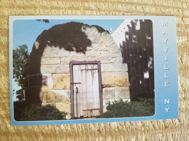 Holland Land Company Vault Mayville,Ny.vtg Unused Postcard*P17