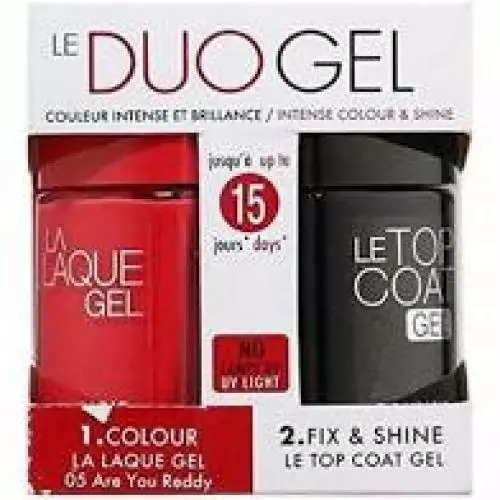 Bourjois La Laque Gel 05 Are You Reddy Duo