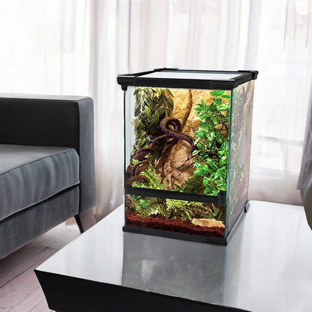 Small Reptile Terrapin Tortoise Turtle Tank Vivarium Terrarium Breed Feeding Box