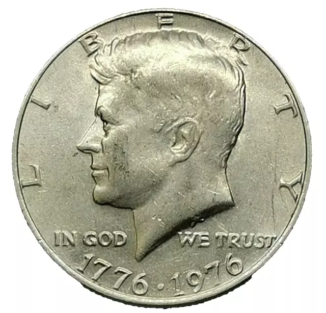 Kennedy - 1/2 Dollar - Independed Hall  1976 UNITED STATES (581C)