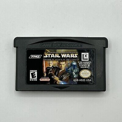 Nintendo Game Boy Advance Star Wars Episode II: Attack Of The Clones Tested THQ