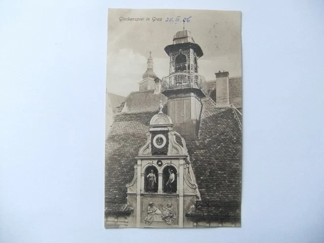AK , Glockenspiel in Graz , 1906