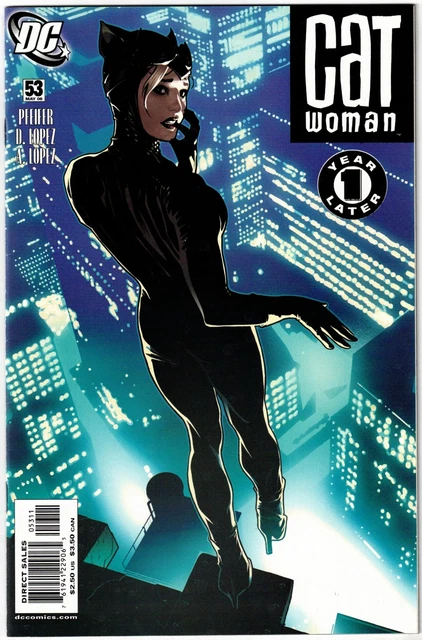 Catwoman #53 (2006)- Adam Hughes Cover Art- Will Pfeifer Pete Woods- Dc- Vf