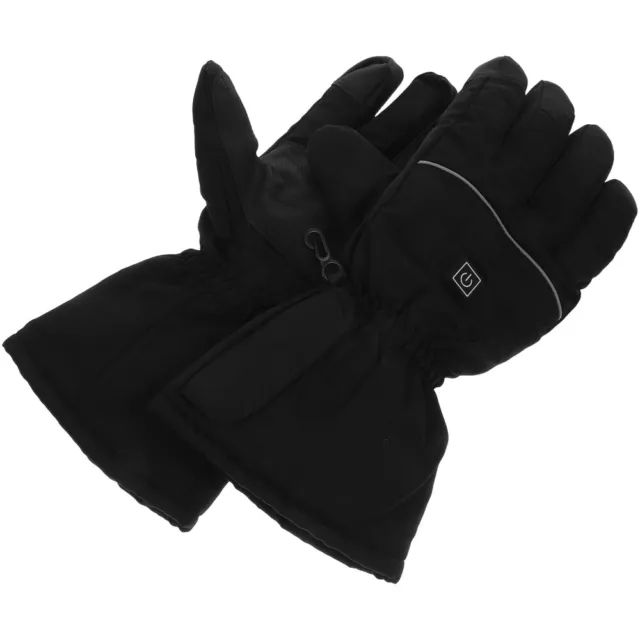 Heated Gloves Winter Half Finger Heating for Skiing Mittens