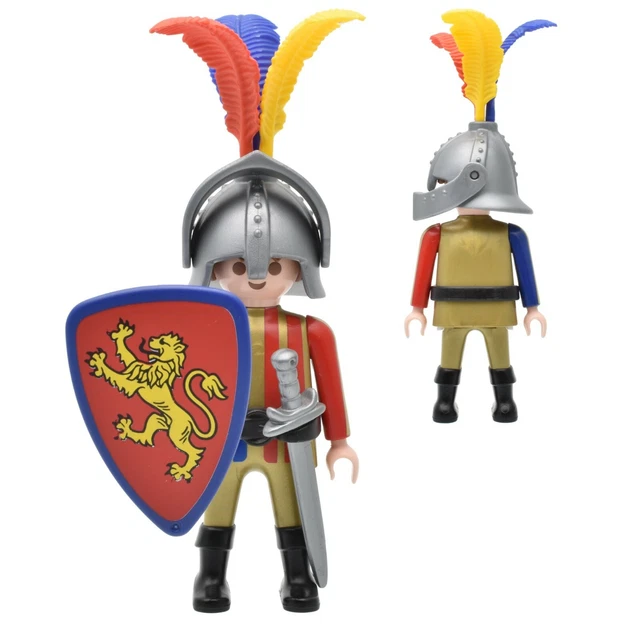 Figurine Playmobil Chevalier Sir Gareth Au Lion - Pièce Détachée - Occasion Allemagne