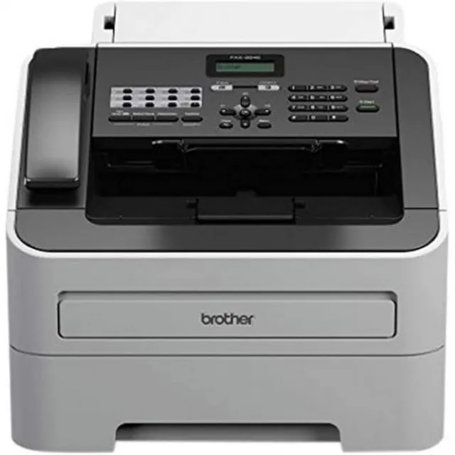 Brother Fax-2845 - Faxgerät - Laser - Telefon und Fax-Anschluss - grau/schwarz