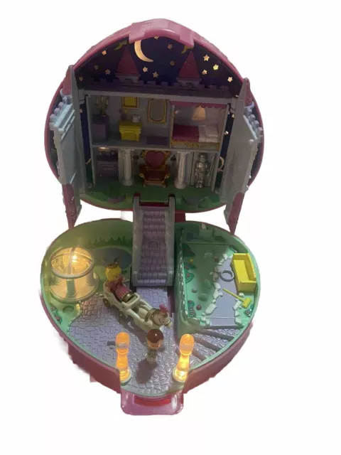 Vintage Polly Pocket 1990's Starlight Castle Working And 100% Complete