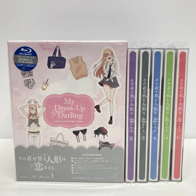 MY DRESS-UP DARLING Vol.1-6 Complete Set Limited Edition Blu-ray