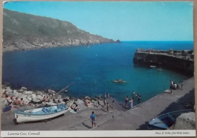 Lamorna Cove, Cornwall, colour postcard, unposted