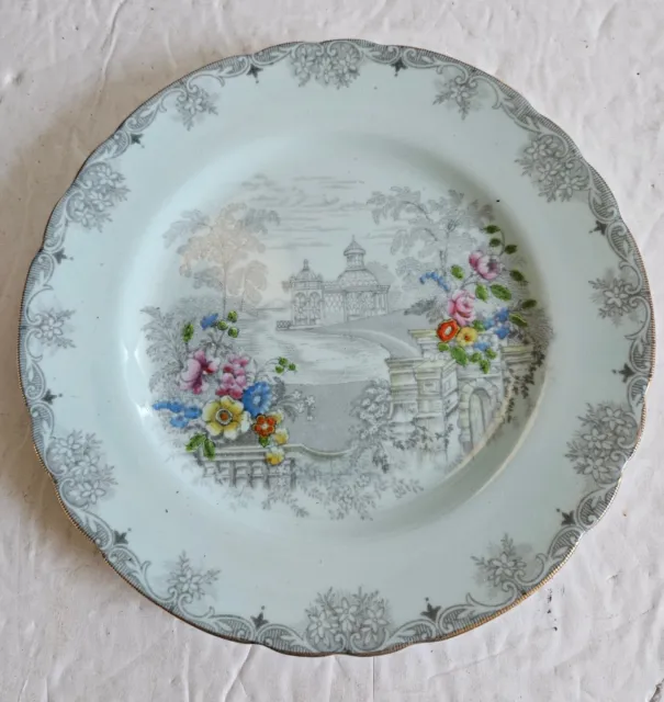 Vintage Aynsley,  Queen's Garden bone china  tea / bread & butter  plate 6 1/4"