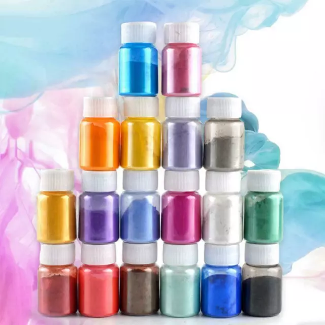 Crystal Epoxy Uv Resin Pigment -18 Colors 10g Liquid Epoxy Resin