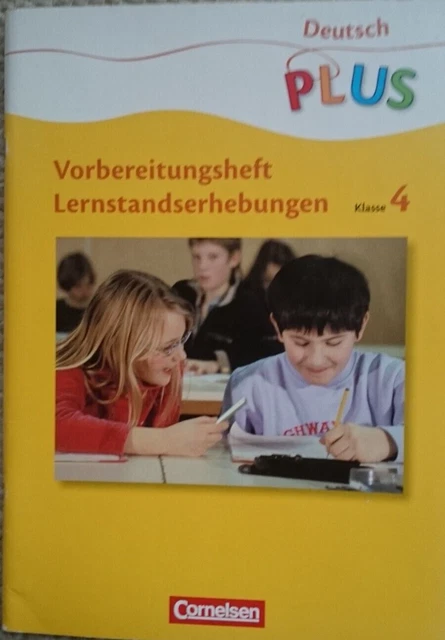 Cornelsen Arbeitsblätter Lösungen Deutsch VORBEREITUNGSHEFT LERNSTANDSERHEBUNGEN - Deutsch Kl. 4 - Cornelsen EUR