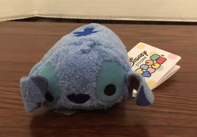 US Disney Store ORIGINAL RELEASE Stitch Mini Tsum Tsum NWT! RETIRED! Open Eyes