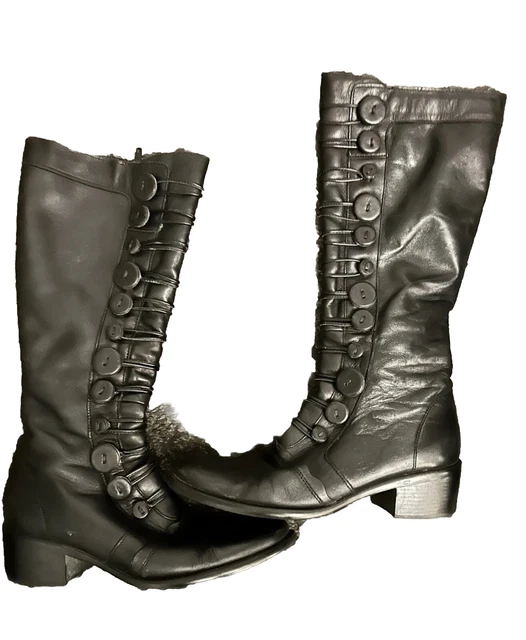 DUNE LONDON DUNE Pixie Boot Ladies Black size uk 4 37 192.83