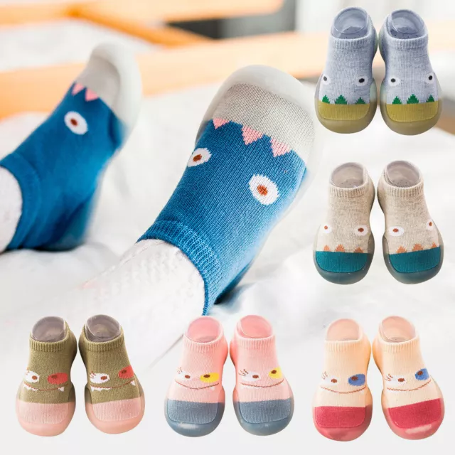 Summer Children Prewalker Shoes Baby Girls Boys Cartoon Anti Slip Sock Shoes