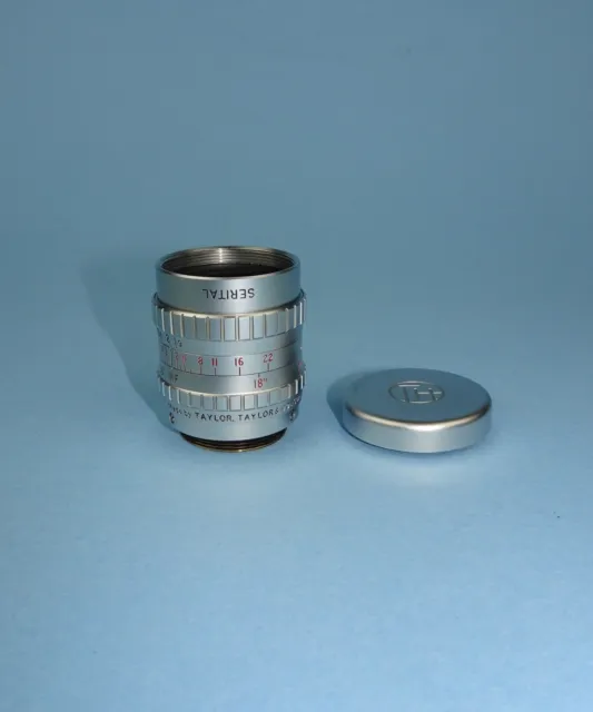 Taylor Taylor & Hobson f/1.9 1 inch Serital lens. Mint condition.