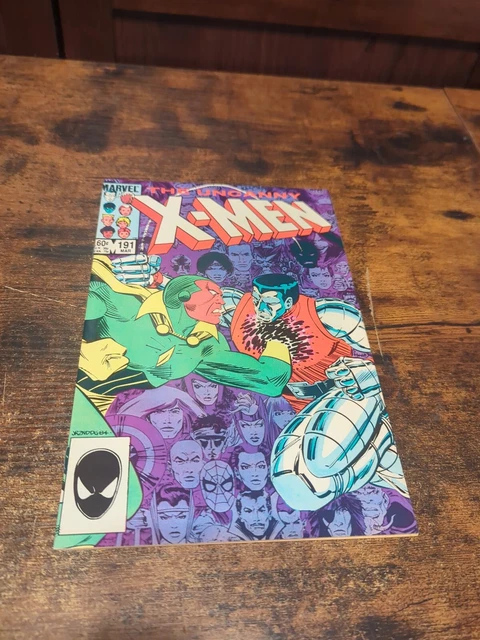 The Uncanny X-Men 191 Marvel Comics 1st App of Nimrod VF 1985