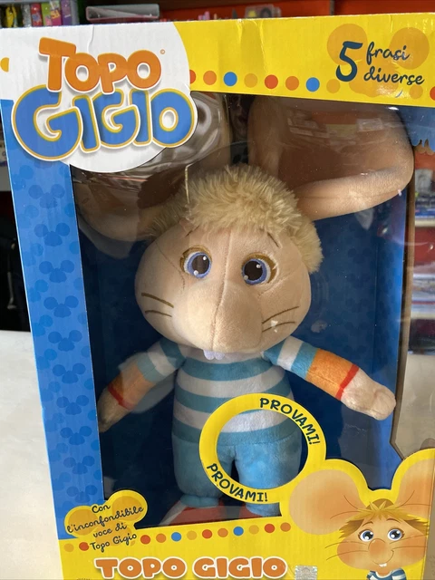 Peluche Bluey Parlante PL2 TOPO GIGIO Peluche Parlante Vintage