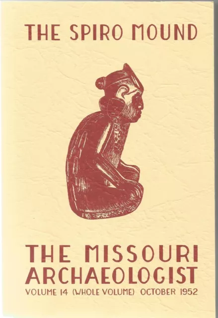 Archaeology Indian Book Spiro, Oklahoma Spiro Mound Caddo Arrowhead V14c