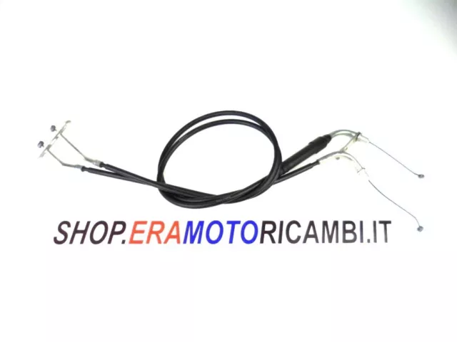 Coppia Cavi Gas Acceleratore Corpo Farfallato Motore Yamaha T-Max 530 2013