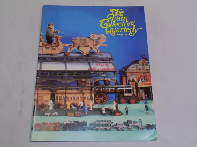The Train Collection Quarterly Magazine Jan 1983 Ives Lionel Victory Streamliner