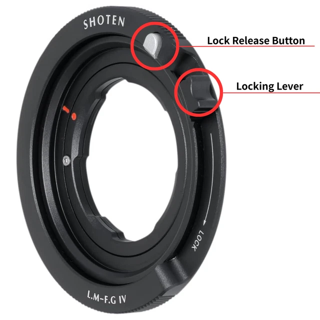 Haoge Manual Lens Mount Adapter For Leica R LR Lens To Leica L Mount Camera Such As T Typ 701 Typ701 Tl Tl2 Cl 2017 Sl Typ 601 Typ601