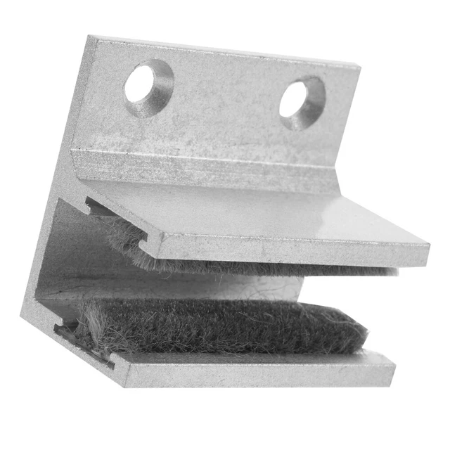 Guida Inferiore Per Porta Doccia Scorrevole In Plastica Antiruggine - Supporto Regolabile, Facile Da Installare - Foto 4