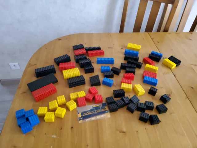Lego - Lot Plaques de Base et Pièces Plates Modifiées - Lego