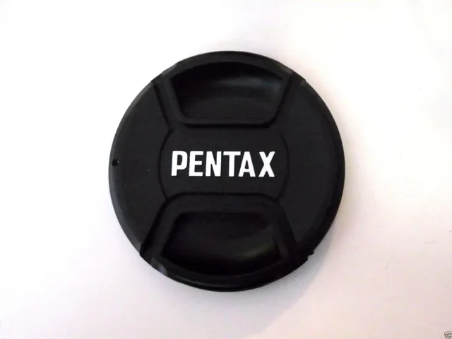 62mm Snap on Center Pinch Camera Lens Cap Dust Cover Protector For PENTAX New