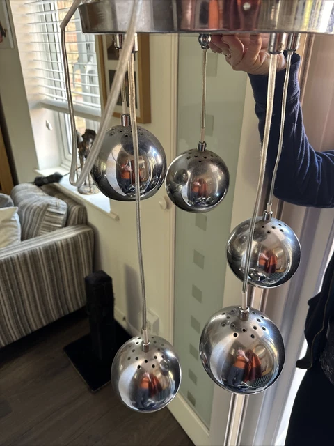 Chrome Pendant Light