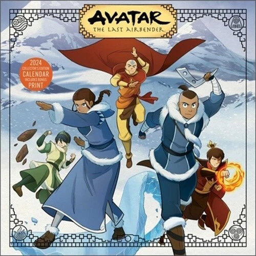 AVATAR THE LAST Airbender 2024 Collector's Edition Wall Calendar 13
