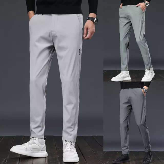 Pantaloni Da Golf Da Uomo Pantaloni Traspiranti Versatili E Casual Alla Moda ▼