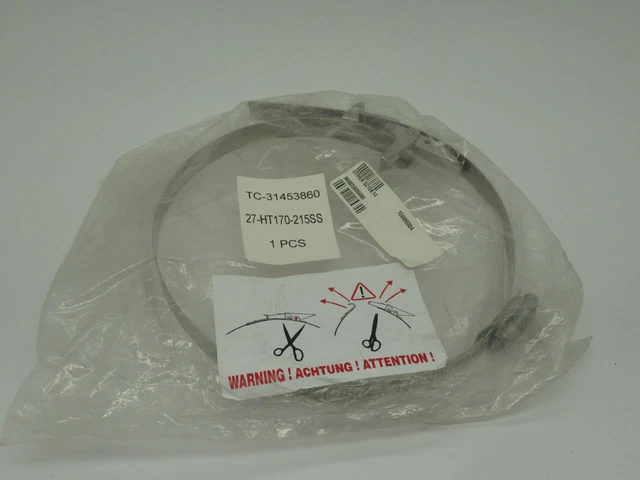 Generic 27-HT170-215SS 170-215mm Diameter High Torque Spring Claw Band Clamp NWB